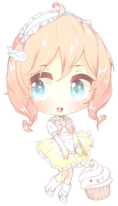 Sparkly Cupcake By Kaeryi On Deviantart Chibi Chibi Sparkly Cupcakes