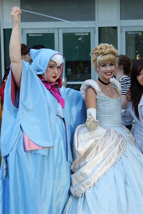 Fairy Godmother With Cinderella Cosplay Disney Cosplays