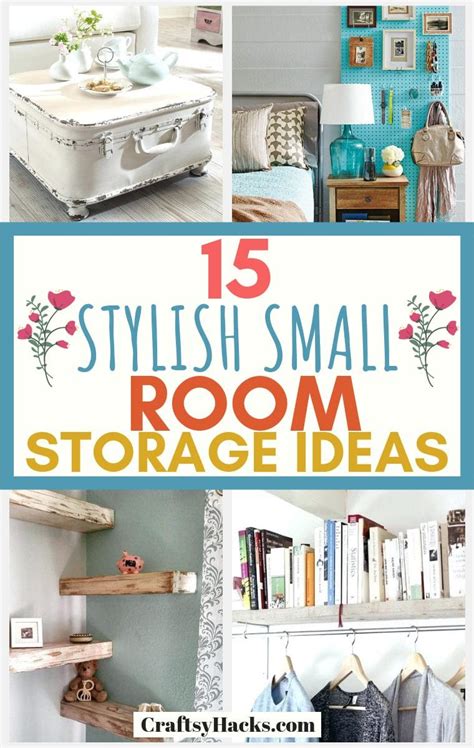 15 Stylish Small Room Storage Hacks Craftsy Hacks