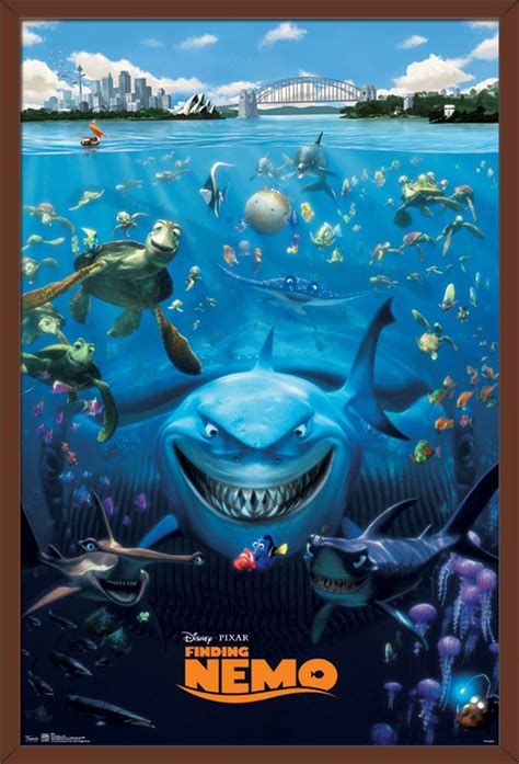 Disney Pixar Finding Nemo Cast Poster