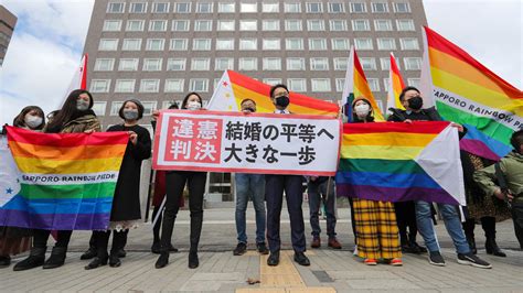 Japan Court Backs Same Sex Marriage Laws Still Block It The New