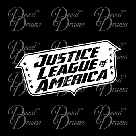 Justice League Of America Banner Dc Comics Inspired Justice League Fa