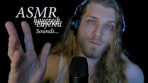 extremely relaxing asmr layered sounds 🌊 asmr male soft spoken ramble 🌊 youtube