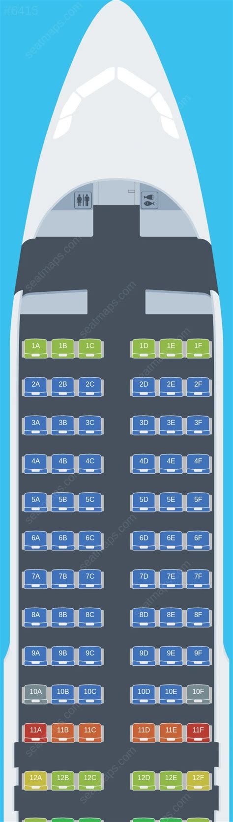 Seat Map Of Airbus A320 Air India Updated 2024