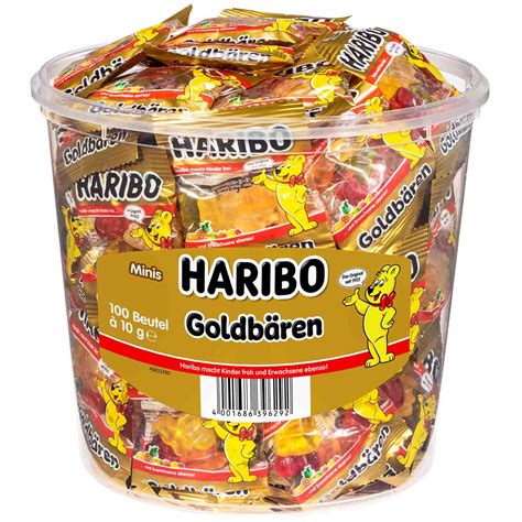 Haribo Goldbären Minis 100x10g Online Kaufen Im World Of Sweets Shop