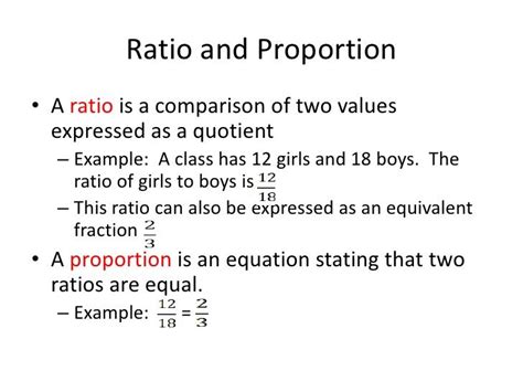 Cm Ratio Is Equal To 1 Ratio