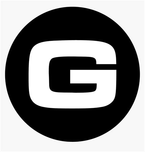 Circle G Black G Logo Black And White Hd Png Download Transparent