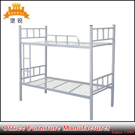 Saving space for bedroom will boost the functionality of your room or kids room. China Cheap Dorm Double Decker Bed Frame Army Military ...