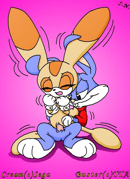 Rule 34 Anthro Buster Bunny Cream The Rabbit Female Fur Furry Male