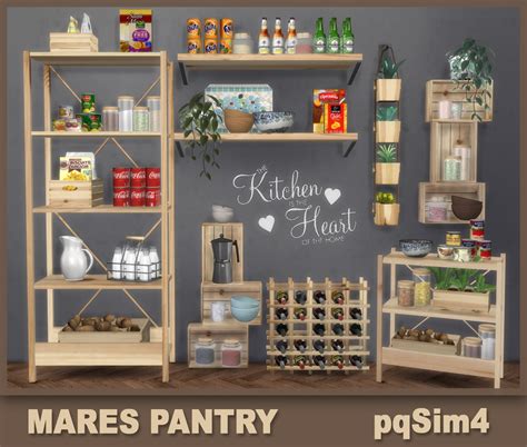 Pqsims4 Mares Pantry Sims 4 Downloads