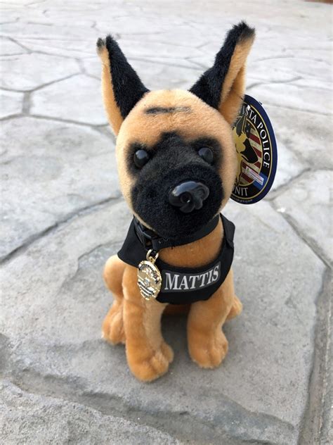 Mattis Cvpd Plush K9 Dog Chula Vista Police Foundation