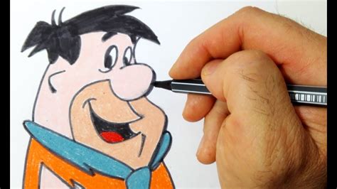 Come Disegnare Fred Flintstone Youtube