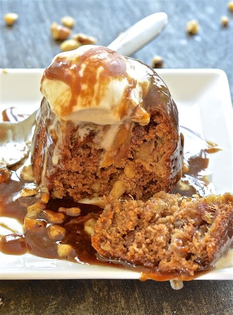 Baking the bananas makes them even sweeter and more delicious than ever. Sticky Banana Date Pudding with Rum Caramel | A Virtual Vegan