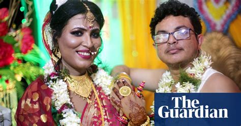 Indian Transgender Couple Tie Knot In Landmark Rainbow Wedding India The Guardian