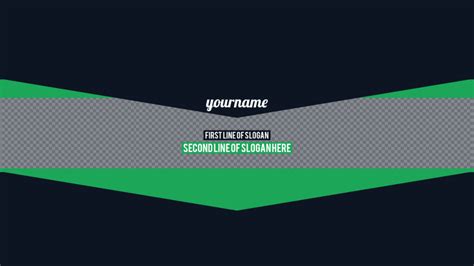 Free Designed Youtube Banner Template 5ergiveaways