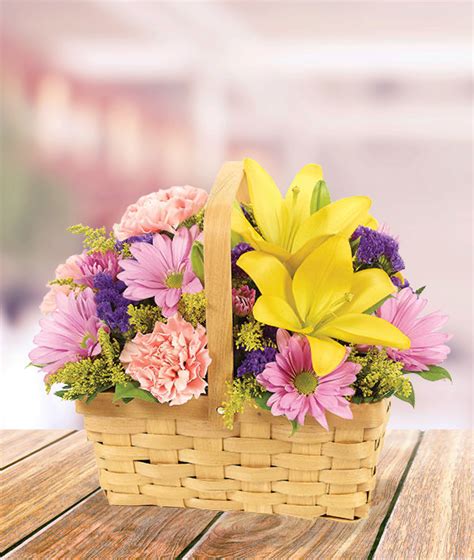 Easter Flower Basket Avas Flowers