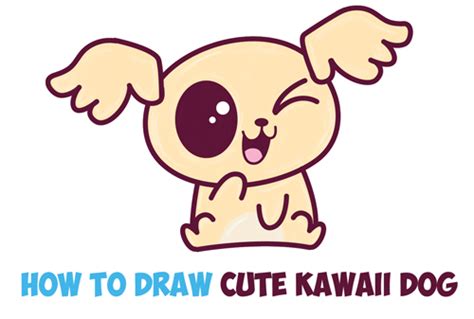 In 365 sketches i show you the drawing step by step. How to Draw Cute Kawaii / Chibi Puppy Dogs with Easy Step ...