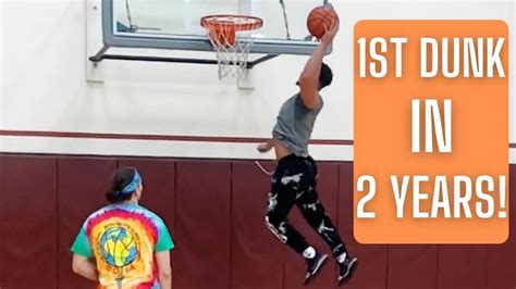 First Dunk In 2 Years Dunk Session Youtube
