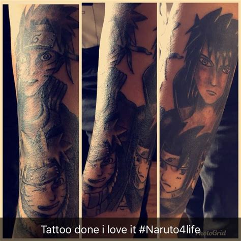 Naruto And Sasuke Tattoo Anime Amino