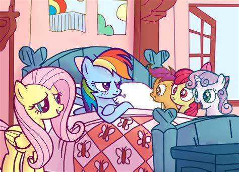 Sick Day My Little Pony Poster Rainbow Dash My Little Pony Friends