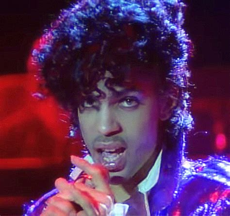 Prince Singing About His Little Red Love Machine