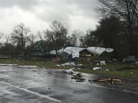 Tornadoes And Storms Batter Gulf States Killing Three People