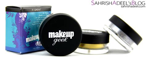 Makeup Geek Pigments Review And Swatches Sahrish Beauty And