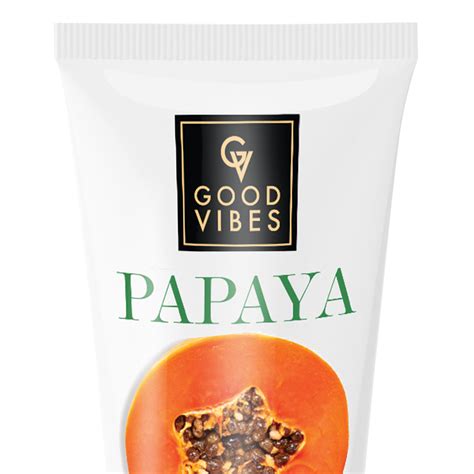 Good Vibes Papaya Glow Peel Off Mask 50 Gm