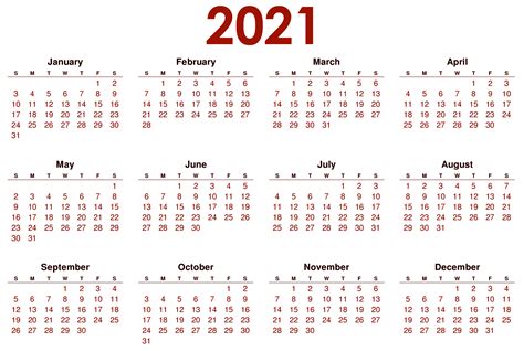 2021 Calendar Hd Images Calendar 2021