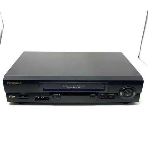 PANASONIC PV V Head VCR Hi Fi Stereo VHS Tape Recorder W Remote
