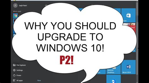 Why You Should Upgrade To Windows 10 Pt 2 Youtube
