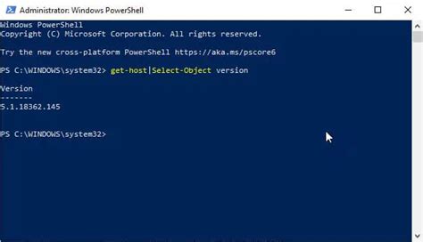 How To Check The Powershell Version In All Windows Versions