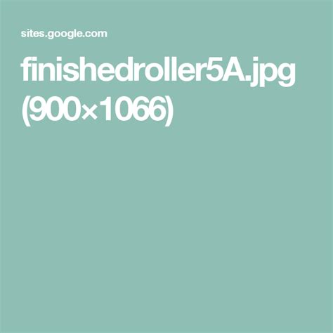 Great for websites, business cards, and more! finishedroller5A.jpg (900×1066) | Herramientas caseras