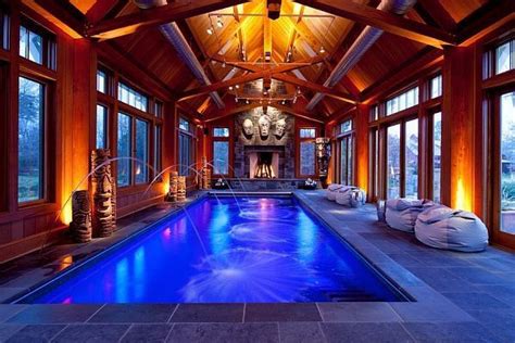 In Every House With Images Indoor Pool Design Indoor Pool Luxury