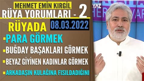 Rüyada para ve buğday başakları görmek - YouTube