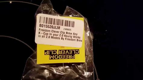 Enjoy making your own soda in more than two dozen flavors. Freedom Clever Clip BREW ANY K-CUP ON 2.0 KEURIG BREW YOUR ...