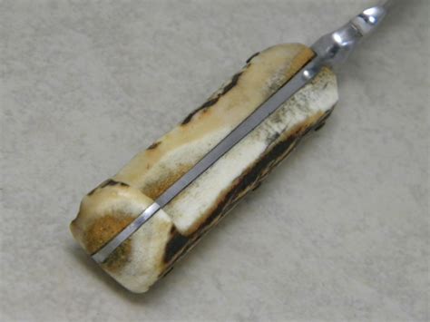 Kissing Crane Rob Klaas Rostfrei Solingen Germany Genuine Stag Fixed Blade Sheath Knife