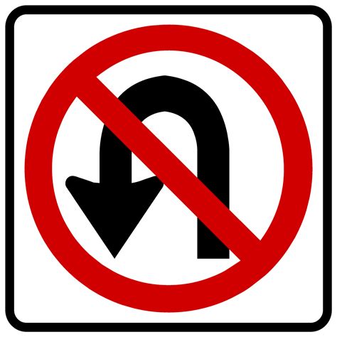 No U-Turn (R3-4) - Akron Safety Lite - Traffic and Construction Signs