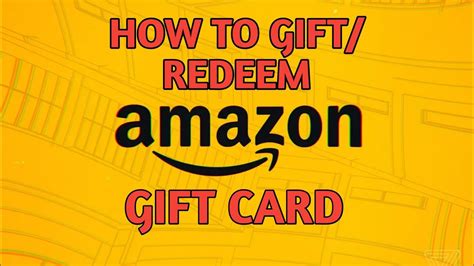 We did not find results for: How to Redeem Amazon GIFT Card - YouTube