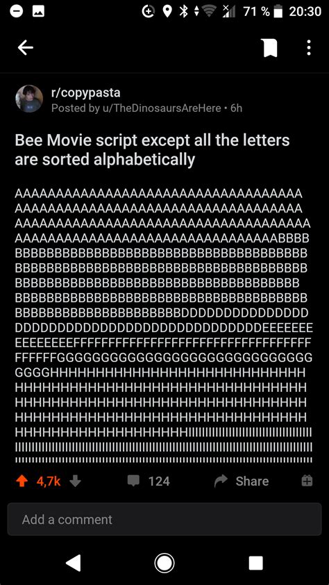 Whole Bee Movie Script Gridlopi