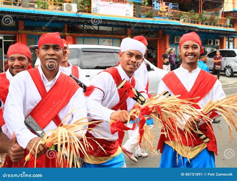 Men With Grass From Maluku Utara Editorial Photo Image Of Indonesian