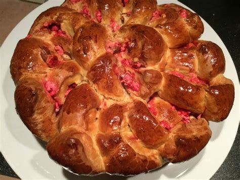 Brioche aux pralines roses au Thermomix