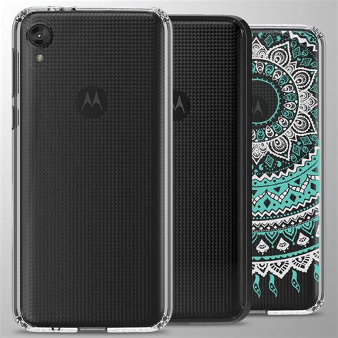 For Motorola Moto E6 Case Tpu Bumper Hybrid Slim Fit Hybrid Hard Phone Cover Ebay