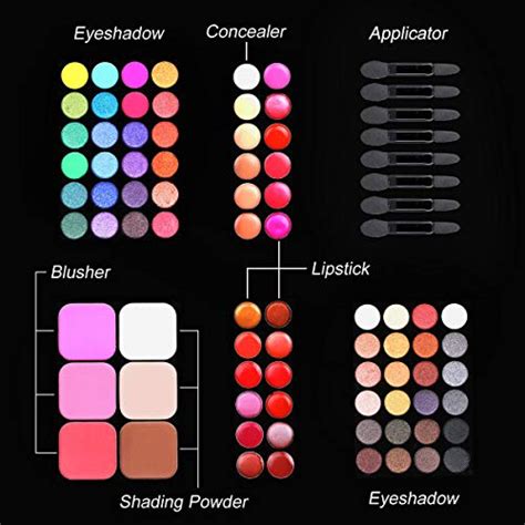 78 Colors Cosmetic Make Up Palette Set Kit Combination With Eyeshadows