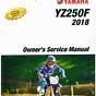 2017 Yz250f Manual