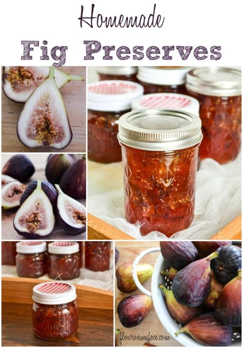 Homemade Fig Preserves Flour On My Face Fig Recipes Canning