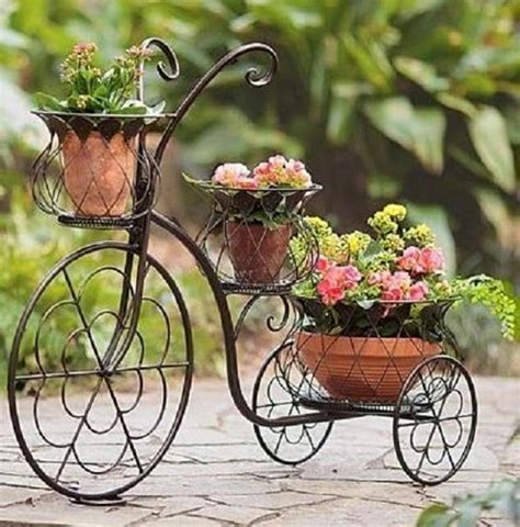 25 Unique Backyard Designs Wrought Iron Furniture And Yard Decorations
