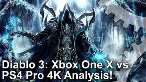 4k Diablo 3 Xbox One X Vs Ps4 Pro 4k Dynamic Res Graphics Comparison