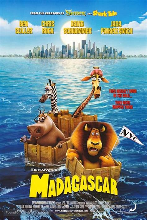 Madagascar 2005 Movie Poster