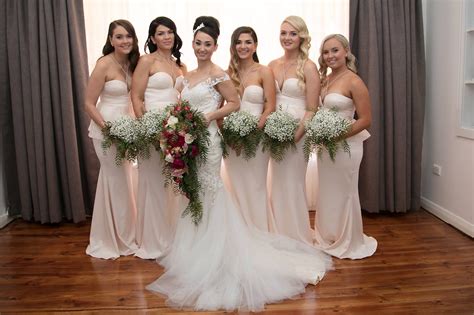 True Bride White Bridesmaid Dresses
